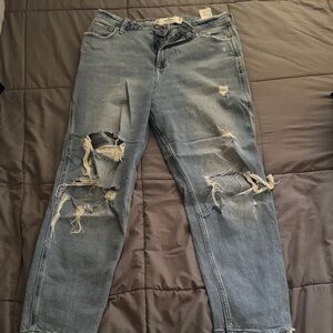 Curvy High Rise Mom Jean